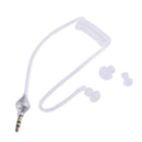 Anti-Radiation Headphones Air Tube Mono Stereo Headset Monaural 3.5mm Headp E4K8