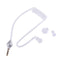 Anti-Radiation Headphones Air Tube Mono Stereo Headset Monaural 3.5mm Headp E4K8