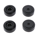 Amplifier Feet Spikes Mats Fenestrated Feet Pads Black, 20x8mm, Easily