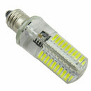 Dimming LED Corn Bulb Mini Silicone lamp 72 Leds SMD 4014 E11 220V 200V-240