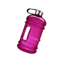2200ml Large PETG Dumbbell Sport Water Bottle Workout Protein Kettle,Purple