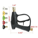 High Pressure Car Washing Auto Washer-Gun,3000 Psi Max With 5 Color Quick C N3I5