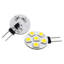 Univeral 10X White G4-5050-6SMD LED Bulb HighPower Super Bright Car Light