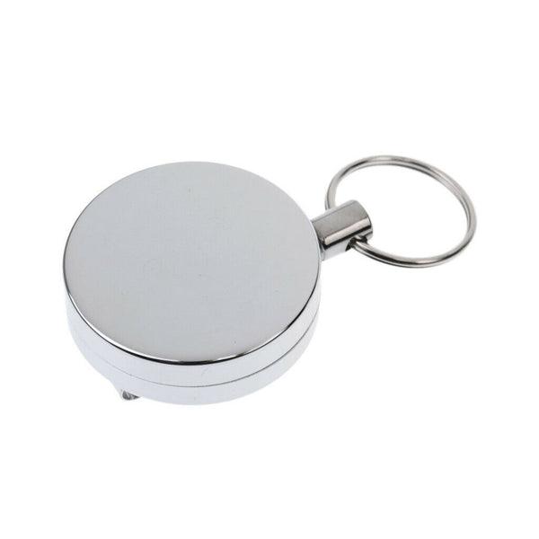 Retractable ID Badge Holder Reel Clip Name Card Holder Clip, Easy to Use