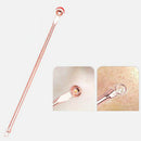 Stainless Steel Blackhead Facial Acne Spot Pimple Remover Extractor Comedone Kit