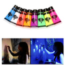 Glow in Dark Face and Body Paint UV Blacklight Neon Fluorescent 8 Tubes 10ML