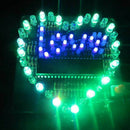 DIY Colorful Heart-shaped Light Water LED Lamp Electronic Kit with She YAC