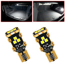 2pcs T15 3030 9smd 912 921 LED Reverse Backup Lights Trunk Cargo Area Bulb 6000K