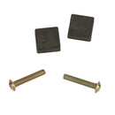 2pcs Black Square Cabinet Drawer Dresser Cupboard Bin Pull Knob Handle Decor