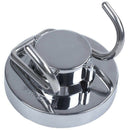 2x Vacuum Stainless Steel Suction Cup Hook,Double Hooks Wall Hook,Bath Towe