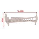 3 In 1 Bicycle Chain Checker Bike Gauge Tool Wear Gauge Calipers Measuring H Ew