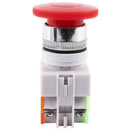 600V 10A Momentary Switch Red Green Mushroom Push Button Station