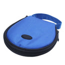 Zippered 20 Slots CD DVD VCD Wallet Holder Storage Case Organizer Blue