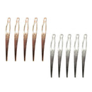 10pcs Dreadlock Interlocking Needles Locks Hooks Hair Extension Tools