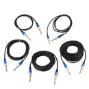 Instrument Guitar Cable Amp Cord 1/4inch for Electric Guitar Bass Parts 1m