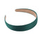 Solid Color Hair Hoops Simple Headband Women Girl Wide Hairband (Lake Blue) A