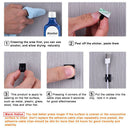 100 Pieces Adhesive Cable Clips Wire Cable Holder Clamps Cable Tie Holder f N6X4