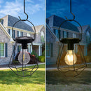 Solar Power LED Hanging Lamp Outdoor Waterproof Garden Decorative Light