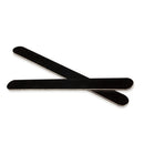 5PCS Straight Black Sanding Nail Art File Buffering Emery Board Manicure   OZ