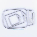 3Pcs Wishing Bottle Cutting Dies Stencil DIY Scrapbooking Paper Card Album Decor
