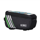 Bicycle Cycling Bike Frame Front Tube Waterproof Mobile Black Bag  5.0inch A