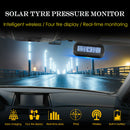 AN-10 Solar Car TPMS Tire Pressure Monitor Alarm Warning System+4External Sensor