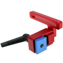 Woodworking Miter Track Doweling Jig Fixture for T-track T-slot Aluminiu ABM