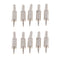 10x Replacement 2.5mm Stereo TRS Male Plug Audio Jack Connector