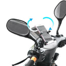 Universal 360 Motorcycle Bicycle Phone Holder with USB Charging Handle Grip