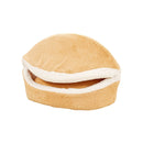 Soft Cat Waterproof Nest Washable Pet Cute Hamburger Bed Kennel Mat (Beige)
