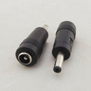 2x DC power 4.0 x 1.35mm male To 5.5 x2.1mm female adapter connector ultraboN`US