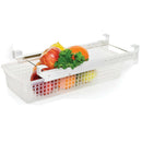 Space Saver Storage Freezer Organizer Box Basket Rack Holder Fridge Shelf