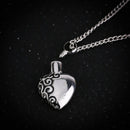 Heart  Urn Necklace for Ashes Urn Jewelry Memorial Pendant Keepsake GiftJ Gw