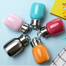 Stainless Steel Travel Flask Vacuum Heating Cup Sport Tumbler 200ml Rose