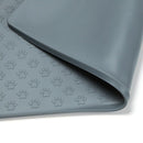 Silicone Pet Feeding Mat - Waterproof, Splash Proof Placemat Raised Edges - Y5Z6