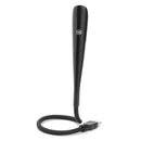 14 LED Bulbs Tube Mini USB Lamp Reading Light for Laptop Desktop PC (Black) A