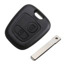 2 Buttons VA2 Blade Remote Car Key for Citroen C1 C2 C3 C4 Xsara Picasso CH K2E3