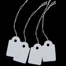 500Pcs Label Tie String Strung Ticket Jewelry Merchandise Display Price Tags