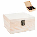 25 Slots Wooden Essential Oil Storage Box Aromatherapy Container Organizer S Hn