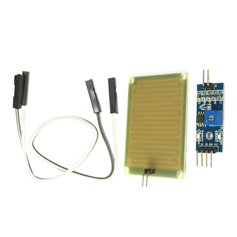 1x Rain Module 1x Chip Moisture Detection Wire For