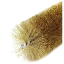 16 cm long, 40 mm diameter, spirally twisted brass wire tube cleaning brush