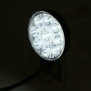 9LED Work Lamp 27W 1620LM 6500K Waterproof Round Car Truck Mini Spotlight