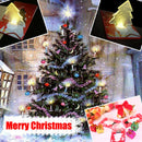 Pocket Folding Credit Card Christmas Tree Shape LED Light Xmas Home Decor