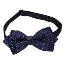 Wedding Party Fashion Festival staple Adjustable Fancy Tie Bow Tie (Navy)