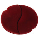 Velvet Couple Rings Display Storage Case Xmas Gift Box Red