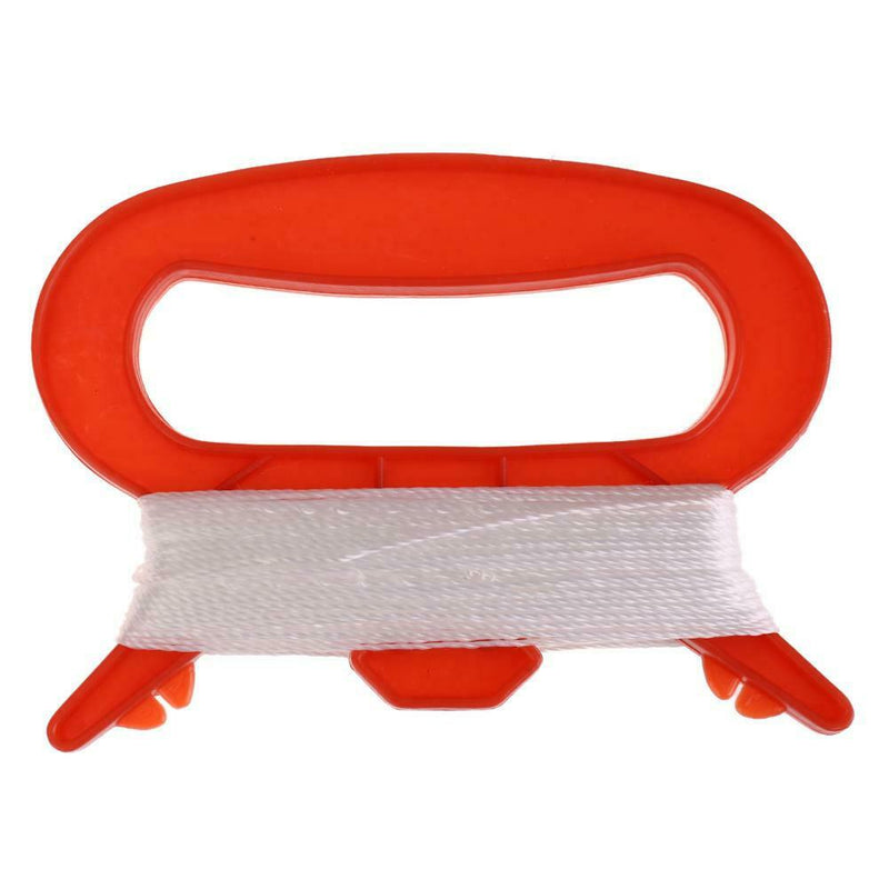 30m Kite Line D-shaped Plastic Nylon Thread Outdoor Flying Kite Reel String A