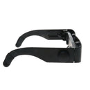 Eyeglasses Style Mini Black Fishing Magnifier Telescope Binoculars