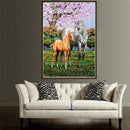 5D DIY Horses Full Drill Diamond Embroid Painting Cross Stitch Mosaic Kits