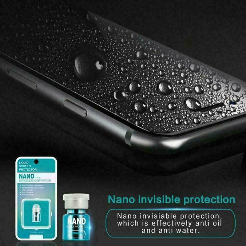 Glass Screen Protector Nano Liquid Technology Invisible Tempered Glass Film W0O2