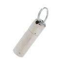 Waterproof Titanium Emergency Pill Box Seal Bottle Tablet Storage Capsule Holder